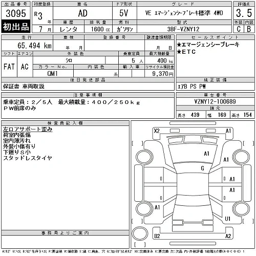 NISSAN AD 2021